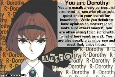 Anime Personality Quizilla